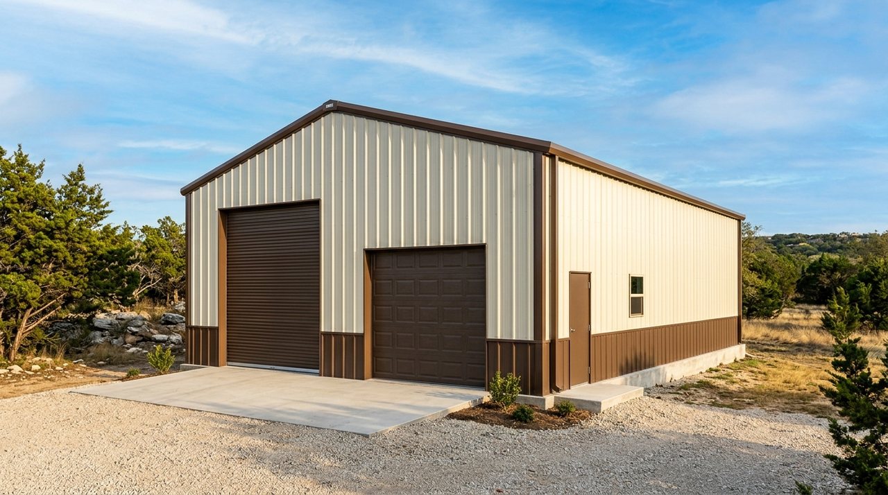 30' x 50' x 14' Heavy Shop, RV Storage & 5