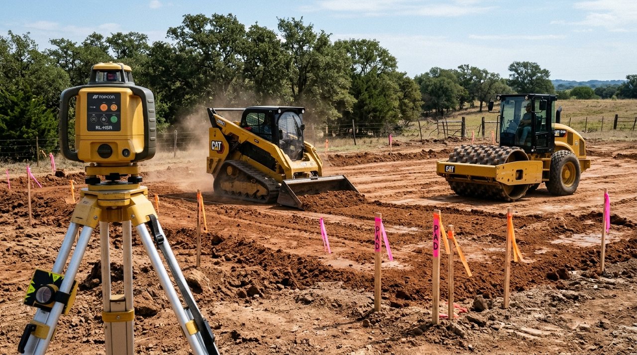 Laser Select Fill Pad Grading